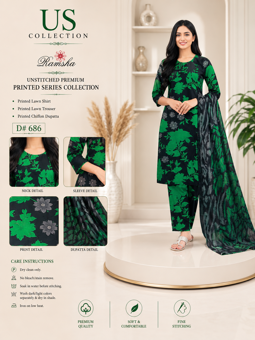Luxury Summer Lawn Collection