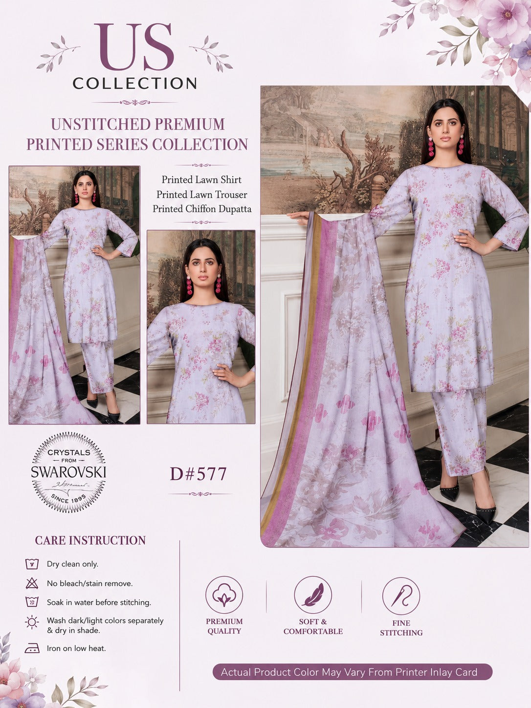Women's Printed Lawn Outfit