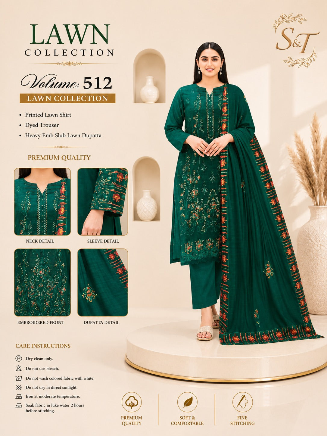 Premium Sea Green Suit