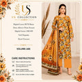 ✨ Premium Digital Lawn 3-Piece Unstitched Suit